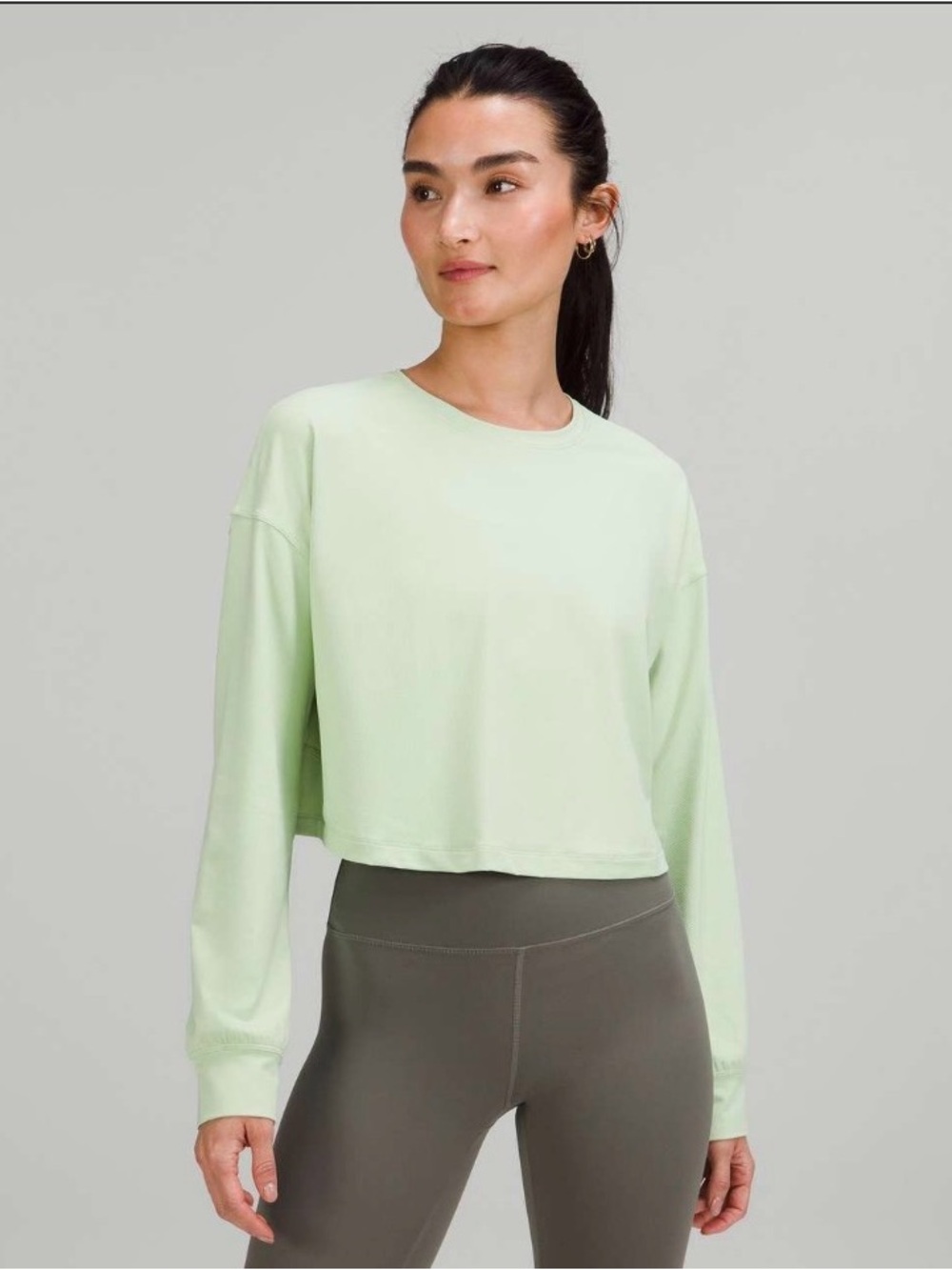 Lululemon Muscle Love Long Sleeve Shirt
Creamy Mint